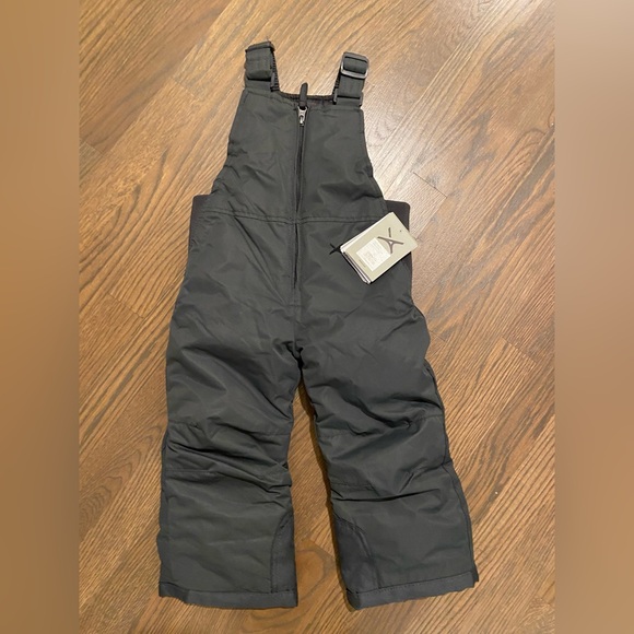New w/Tags. Arctix Infant/Toddler Chest High Snow Bib Overalls 2T Charcoal color - Picture 2 of 5